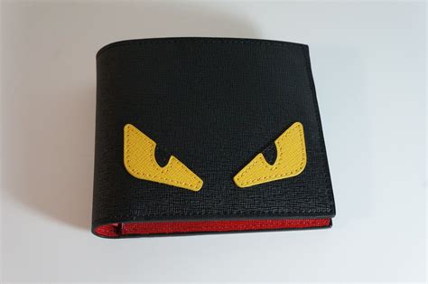 fendi monster eyes|fendi wallet monster eyes.